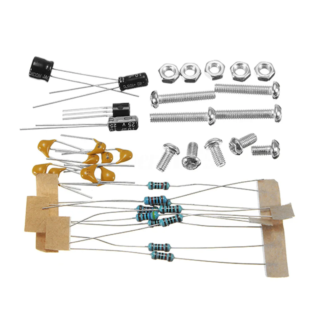 ICL8038 Signal Generator DIY Kit Output 5Hz~400kHz Adjustable Frequency Amplitude Sine Triangle Square Sawtooth