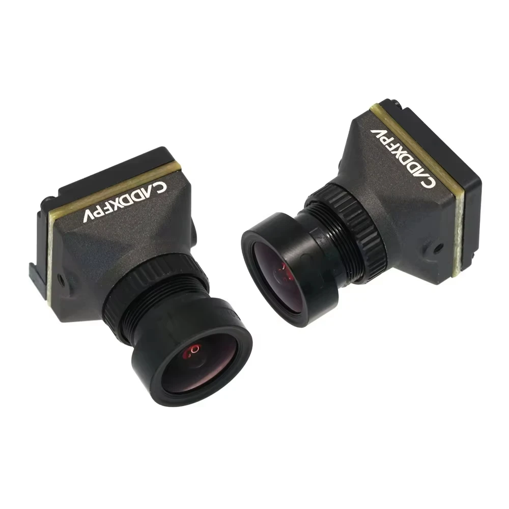 CADDX Ratel Pro 1500TVL Super WDR 4.5V-27V 4:3/16:9 NTSC/PAL CMOS Kamera Penglihatan Malam Starlight Blacklight untuk Drone FPV