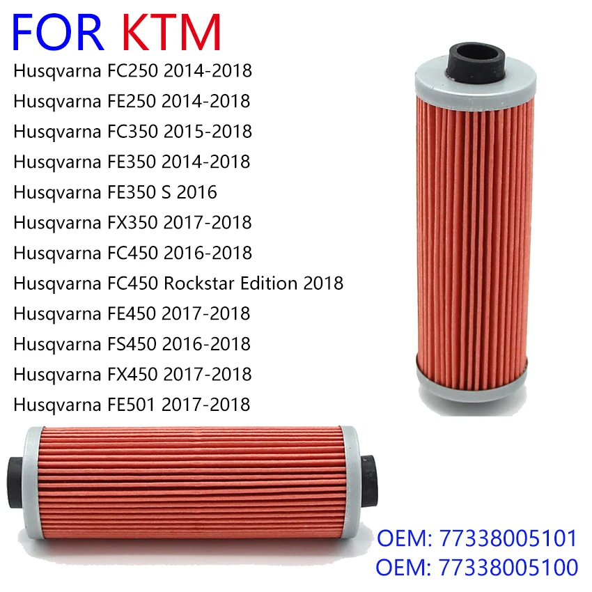 

Motorcycle Fuel Oil Filter for Husaberg FE250 FE350 Husqvarna FC250 FE250 FC350 FE350 FX350 FC450 FE450 FS450 FX450 FE501 Parts