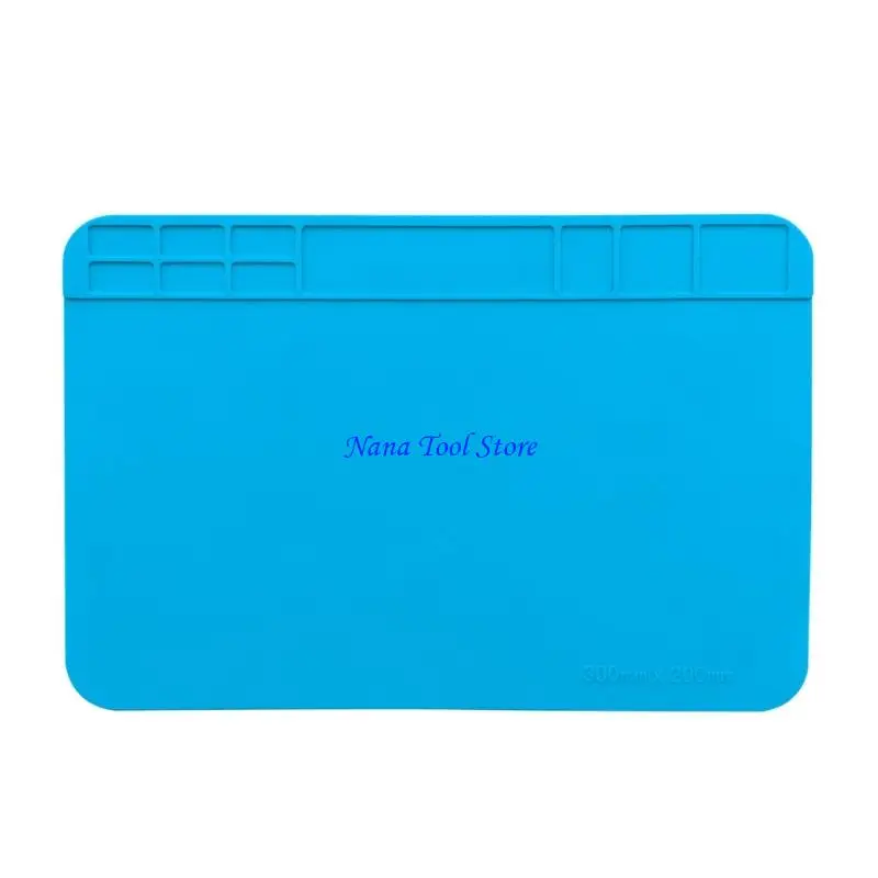 31GJ Phone Repair Pad Insulation Heat-Resistant Soldering Station Silicone Work Mat