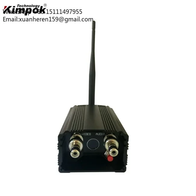 3-5km NLOS FM Wireless Video Transmitter 1.2Ghz 5000mW Analog Long Range AV Transmitter