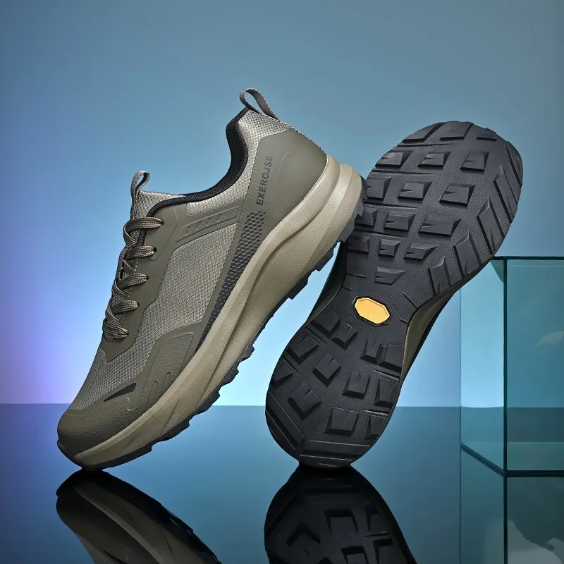 Classic Brand Comfortable Anti Slip Outdoor Hiking Shoe Top Quality Wearable Mountain Climbing Shoe Low Top Trekking Sneakers