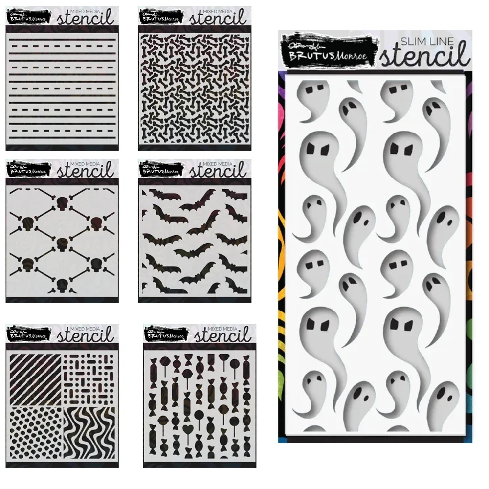 Template  Stencils  Pattern Graffiti Drawing Tool Spray PaintingDIY Window Scrapbooking Decor new