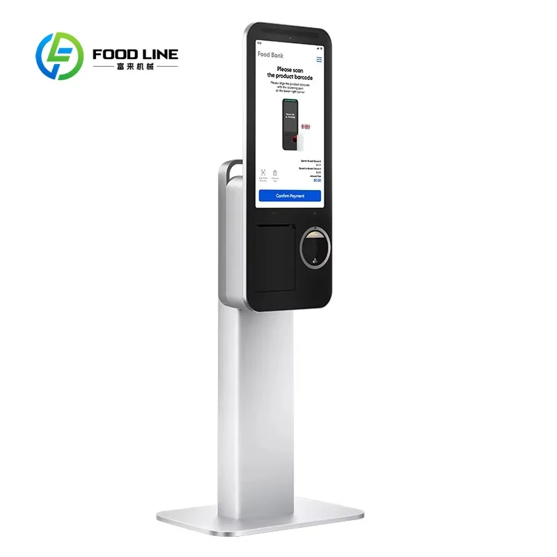 Fast Shipping 15.6 Inch Android Retail Payment Terminal with Tempered Glass Screen for Grocery Outlets
