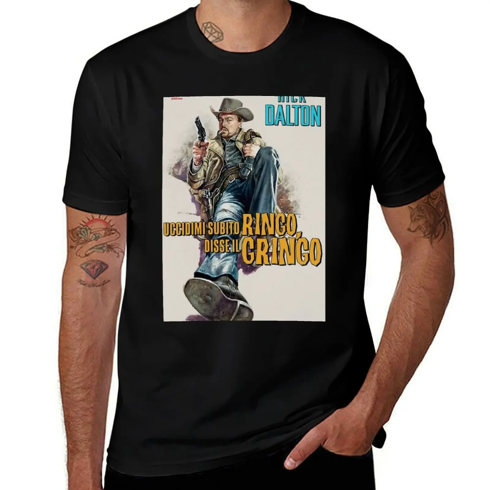 

Once Upon a Time in Hollywood T-Shirt vintage blacks new edition for a boy vintage t shirt men