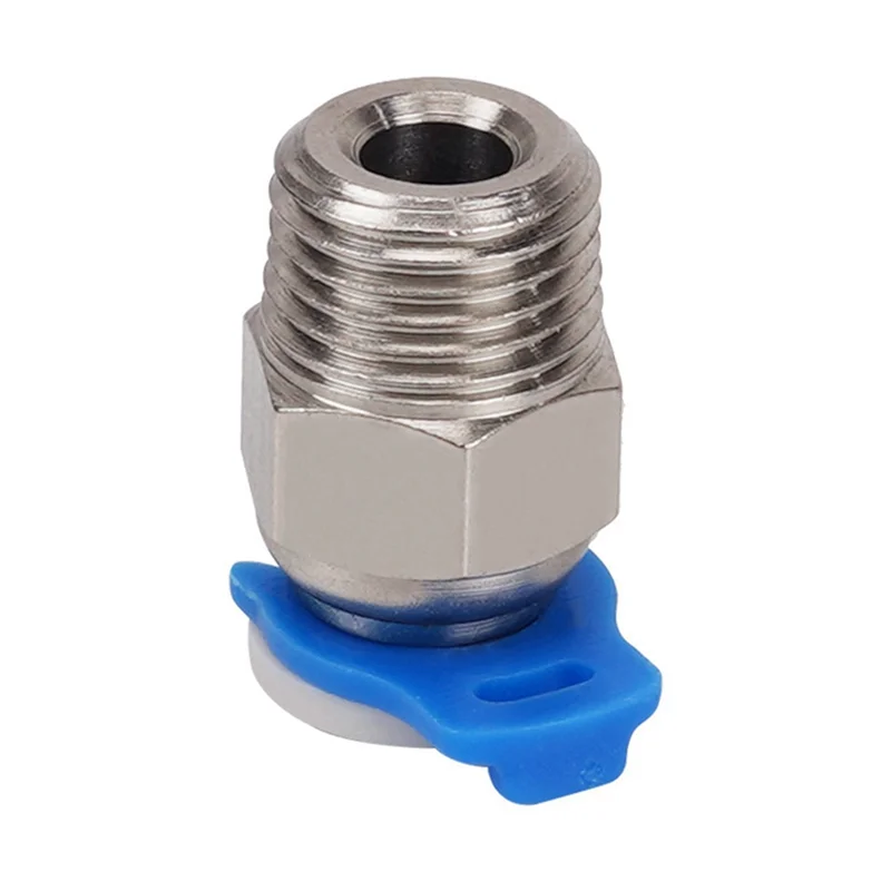 Эффективный 3-комплект пневматического разъема JP4-01, прямые воздушные быстрые фитинги, детали 3D-принтера для резьбы экструдера V6 M10