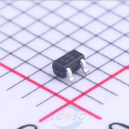 100PCS BAT54T BAT54AT BAT54CT BAT54ST 30V 200mA VF=1V L1 L2 L3 L4 SOT-323 Schottky Barrier DIODES SBD