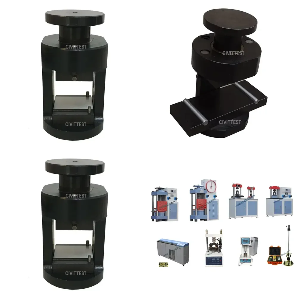 40x40mm Concrete Strength Tester Compression Testing Machine Clamp Cement Specimen Compression Clamp test