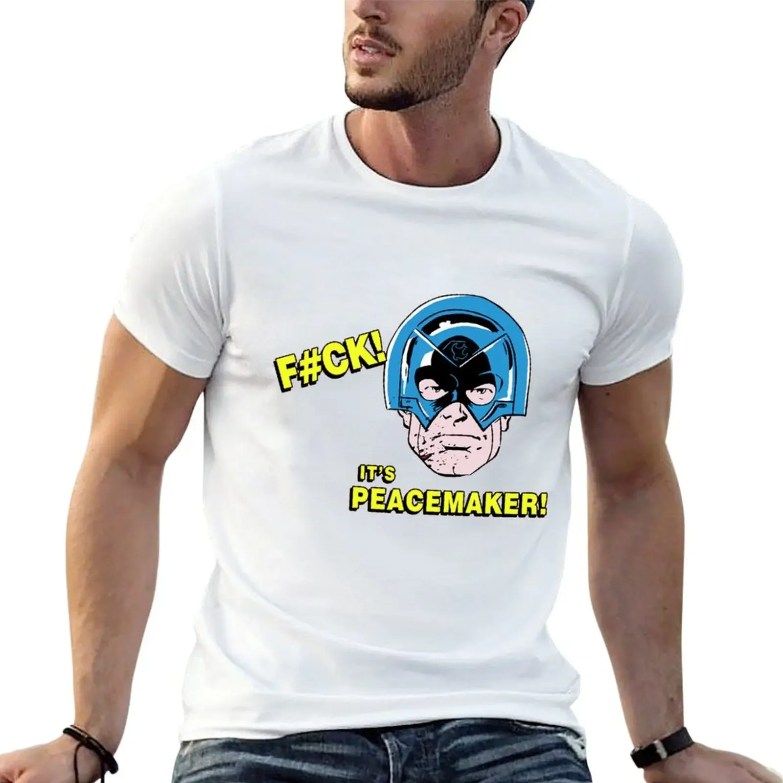 Peacemaker Classic T-Shirt vintage graphic tee cheap stuff anime t shirts men clothing