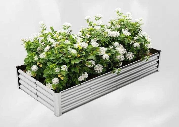 2025 أسرة نباتية، أسرة زهور، أواني زهور، أسرة حديقة على الطراز الريفي