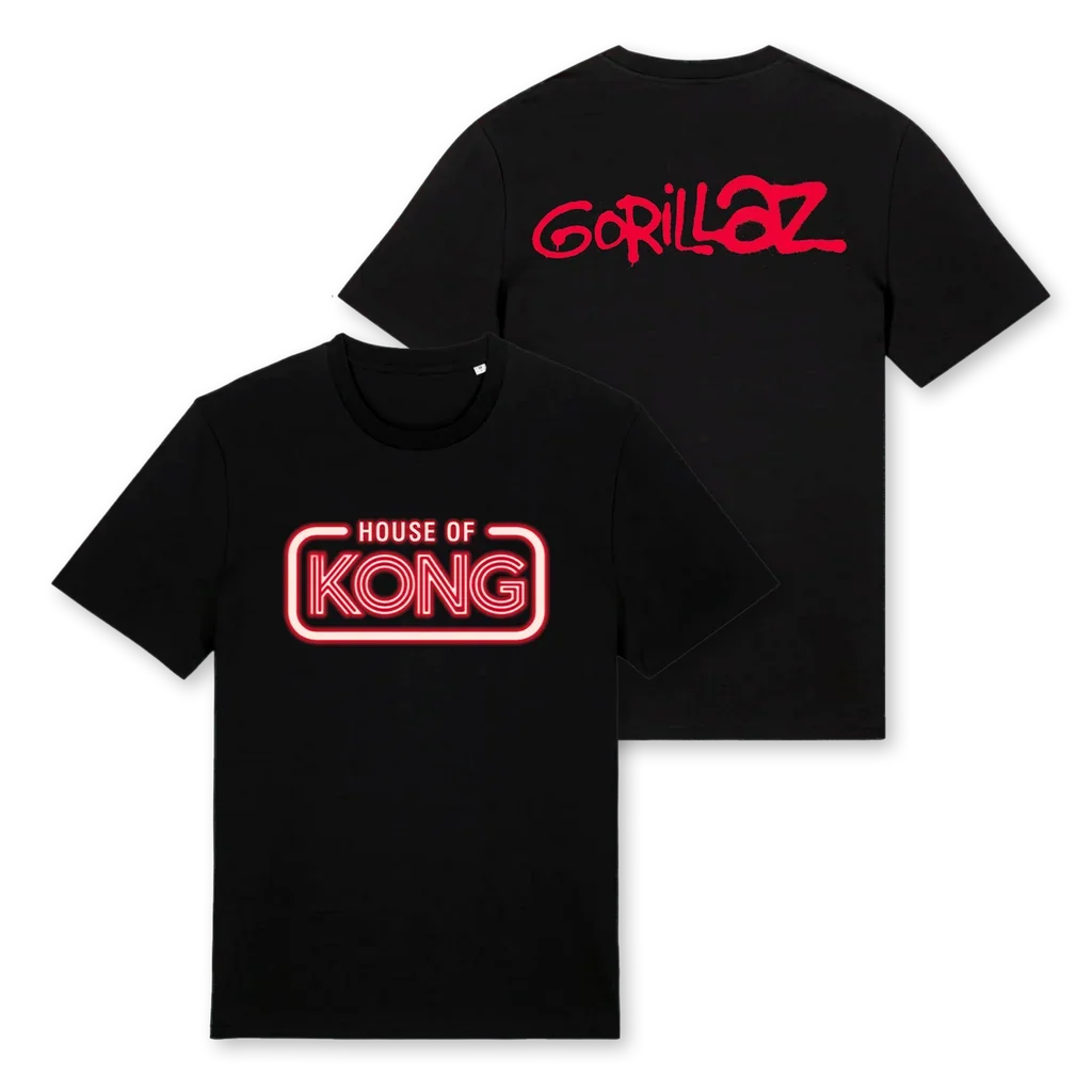 2026 GORILLAZ Tour Summer Men's and Women's Pure Cotton T-shirts Comfortable, Breathable, High Quality Ins Y2k