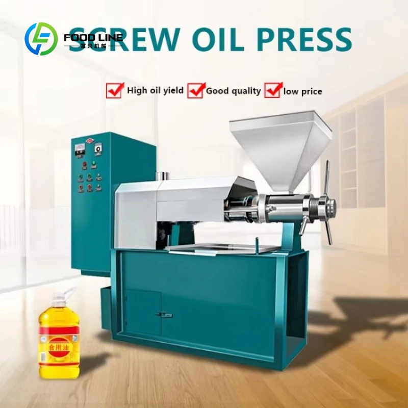 Customized Oil Pressing Machine Grape Seed Oil Press Machine Groundnut Oil Production Machine