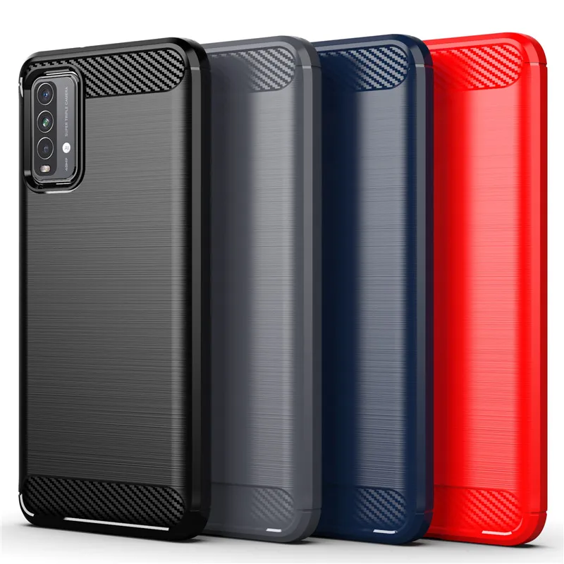 Shockproof Bumper For Xiaomi Redmi 9T Case For Xiaomi Redmi 9T Cover Soft Silicone Protective Phone Bumper For Xiaomi Redmi 9T