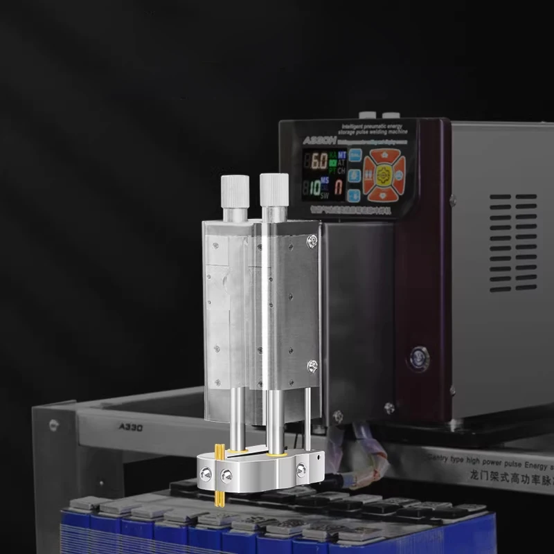 

Пневматический портальный аппарат для точечной сварки A330 с накопителем энергии, высокомощная сварка для крупногабаритных литий-железо-фосфатных моноблочных аккумуляторов, 7000А