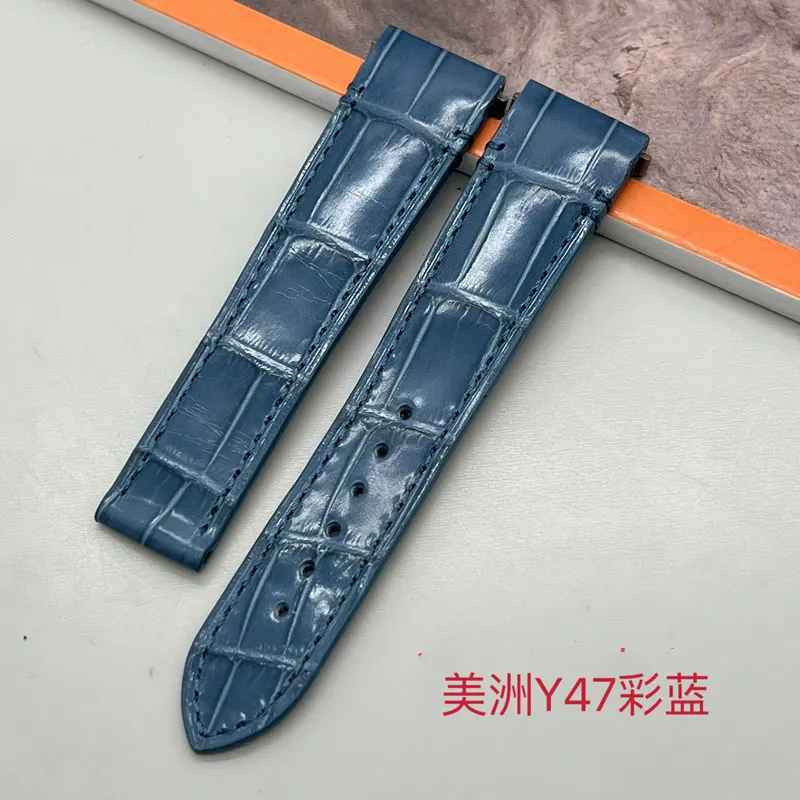 FUYIJIA Private Custom Original Watchbands 8MM~30MM Mississippi Alligator Strap Master Handmade Wristband Top Watch accessories