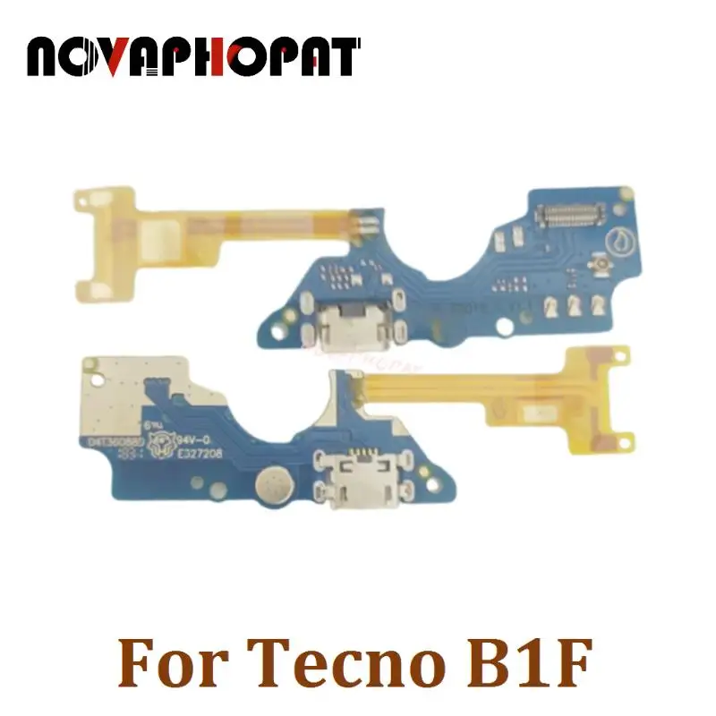 Novaphopat For Tecno B1F USB Dock Charger Port Plug Jack Microphone MIC Flex Cable Charging Board