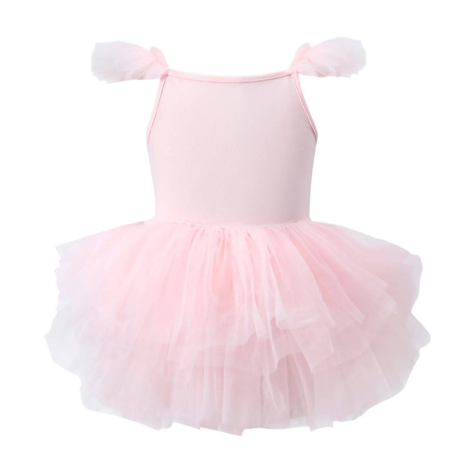 2-8 Ys  New Girl Ballet TuTu Dress Fashion Professional Kids Dancing Party Dress Performance Costume Princess Wedding Dress L058