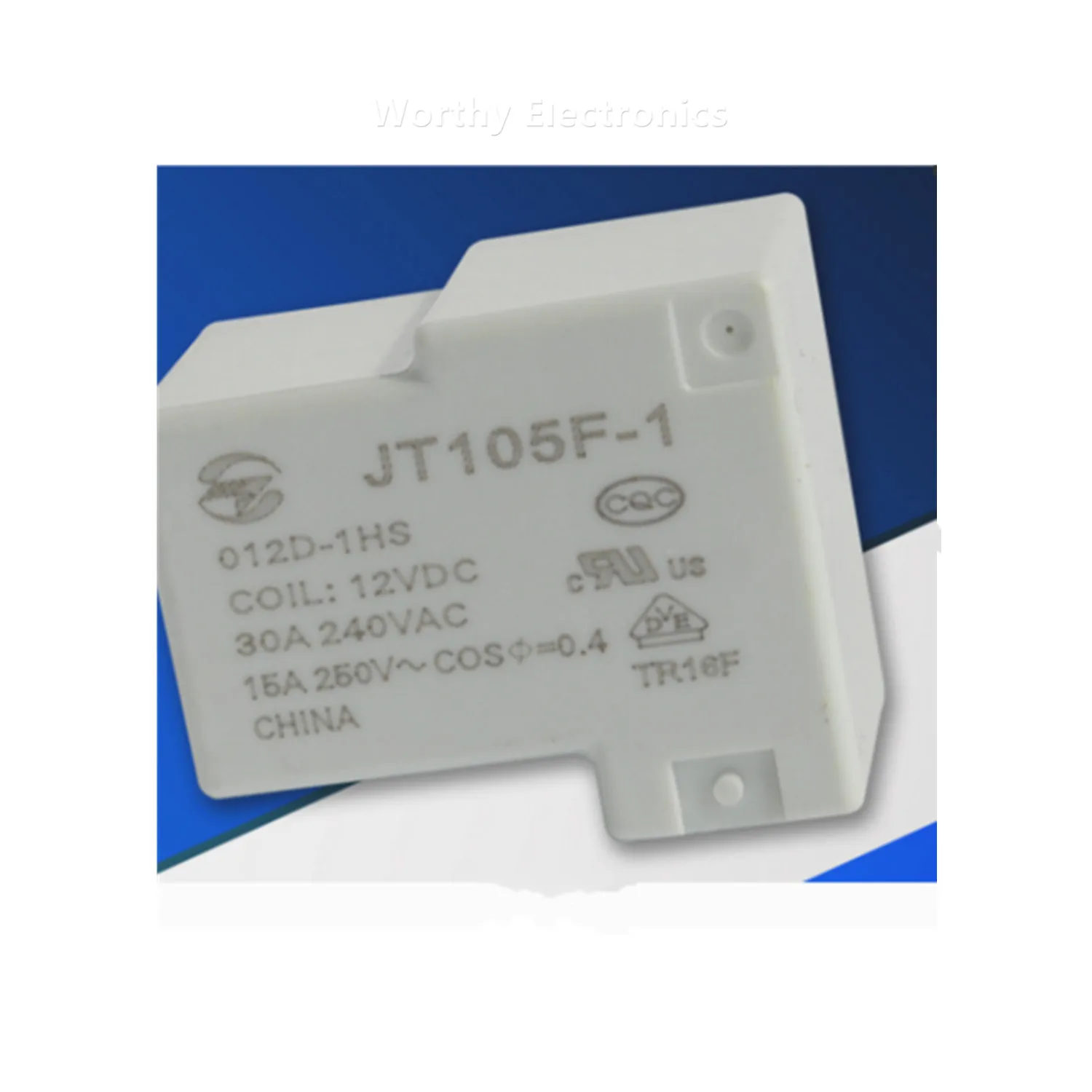 

Free shiping wholesale 10pcs/lot relay JT105F-012D-1HS