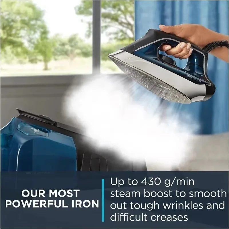 محطة بخار احترافية جديدة مثالية من الفولاذ المقاوم للصدأ للملابس خزان قابل للإزالة سعة 1.1 لتر #3