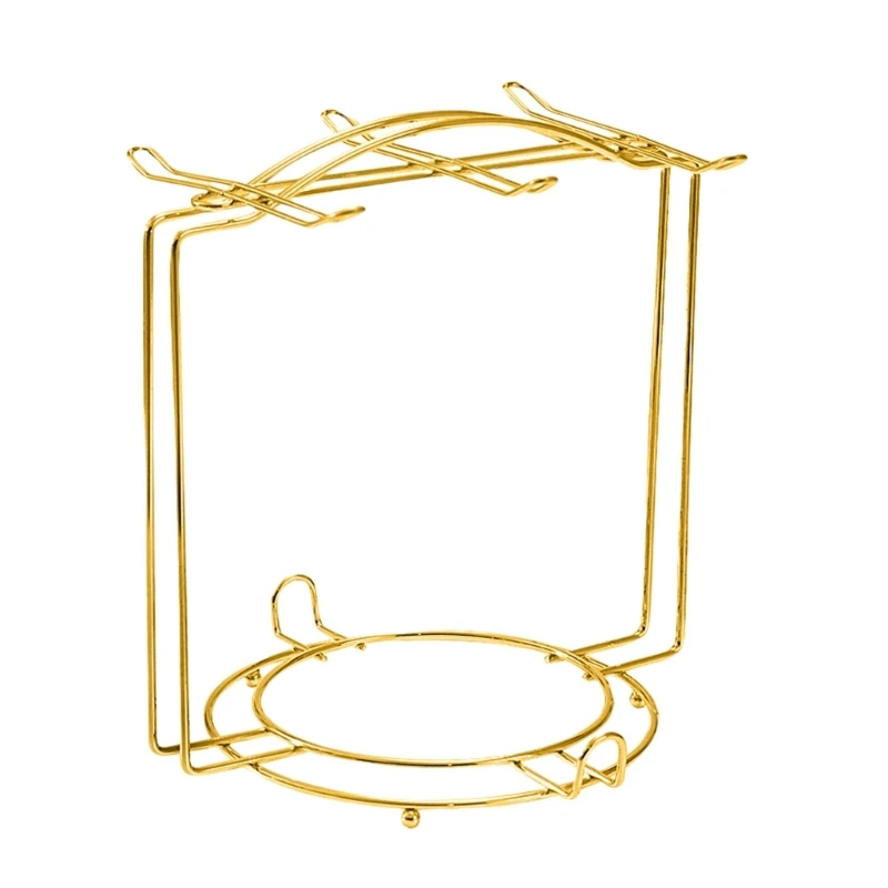 Support tasse peu encombrant, élégant organisateur tasses à café d'assiettes, égouttoir en fer pour cuisine salle à