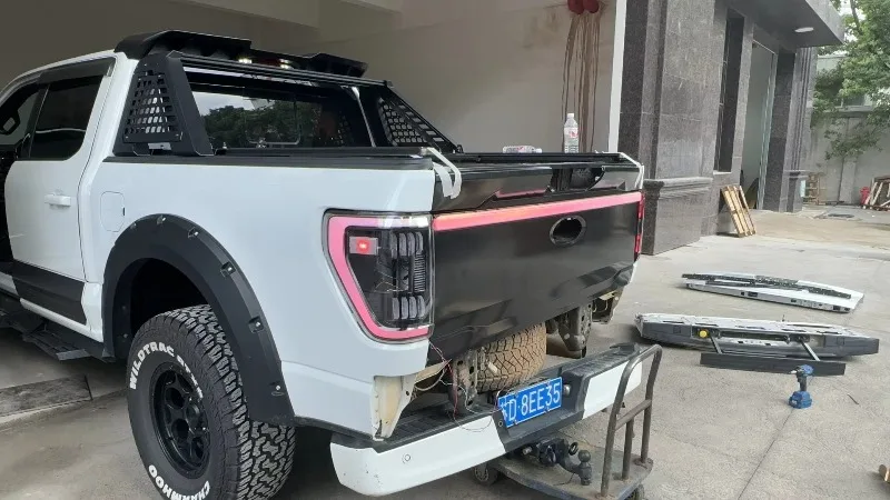 Oem تعديل Led سيارة الجذع مصباح الضوء الخلفي مصباح المصابيح الخلفية ل-فورد F150 F-150 2021- 2023