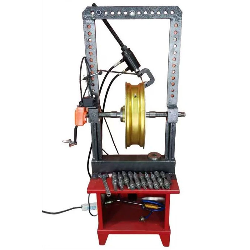 

Motorcycle Wheel Hub Repair Machine Electric Motorcycle Wheel Hub Straightening Machine Compatible with 99%(Customized)