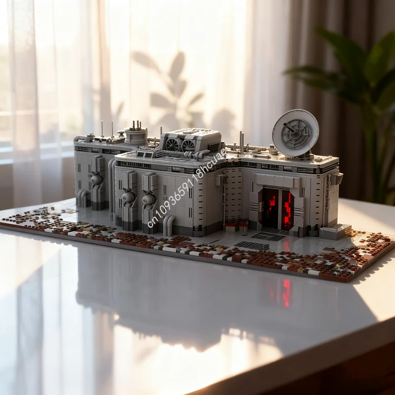 

2447 шт. MOC SW Imperial Bunker Star Battle Модель Строительные блоки Строительство DIY Идея Игрушка Кирпич Рождественские подарки Дети День рождения