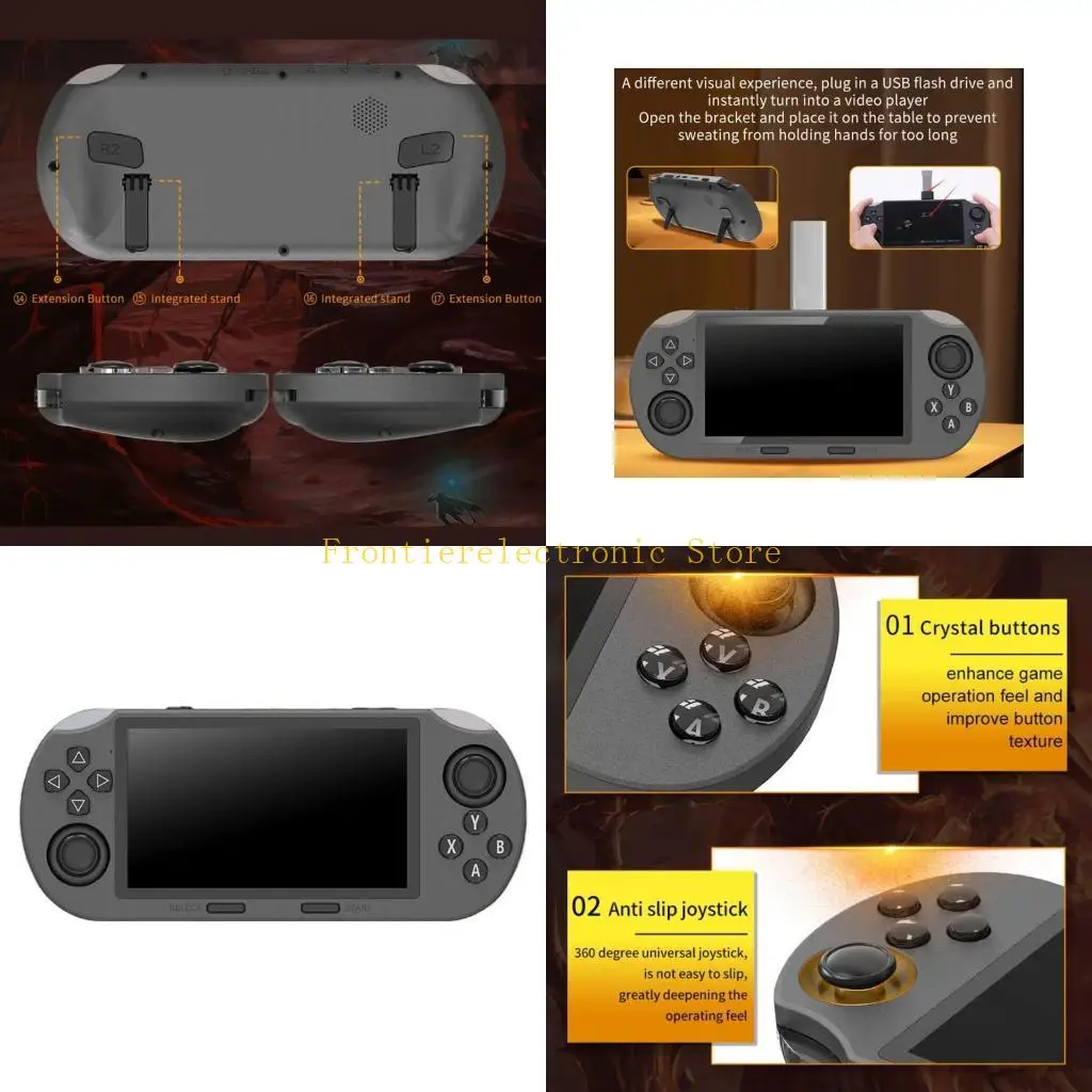 G8DB Portable Console Gaming System For Retro Enthusiasts And On The Go Entertainment