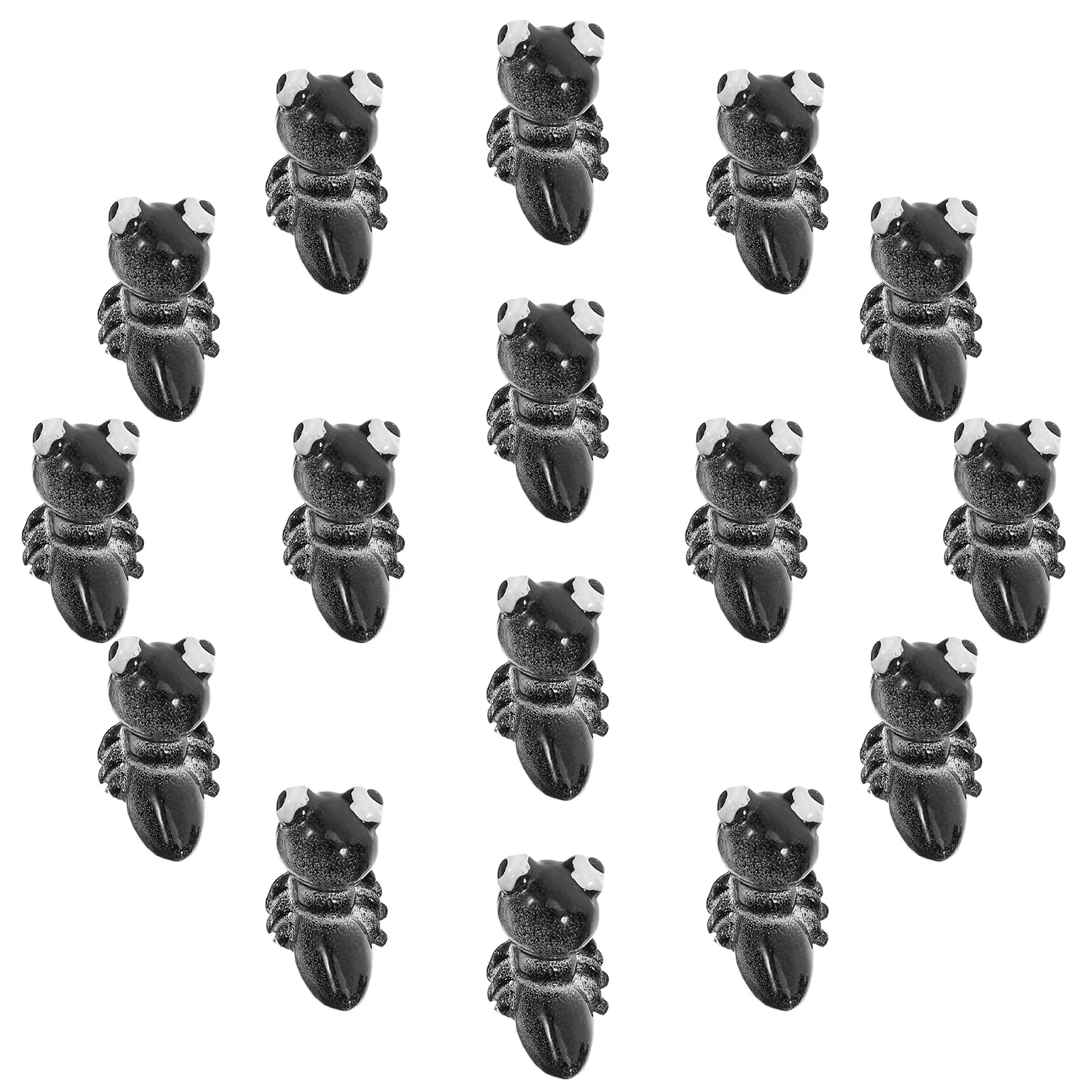 

20Pcs Mini Resin Ants Miniatures for Fairy Garden Bonsai Micro Landscape Craft Accessories Animal Figurines Resin Figurines