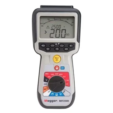 

MIT2500 Insulation Resistance Tester, 2.5 kV