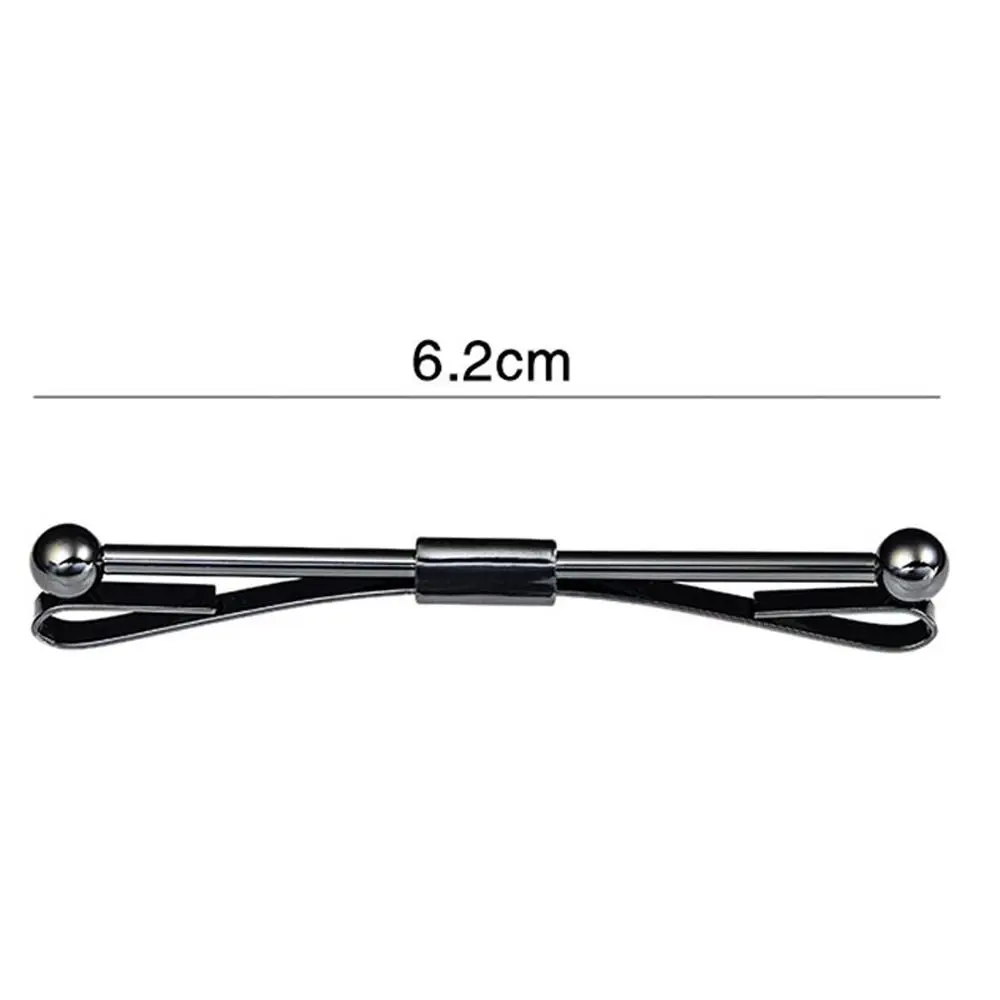 Tassel Non-injury Clothing Multi-color Alloy Cross Pendent Neckwear Accessories Women Collar Bar Men Collar Clip Tie Clip
