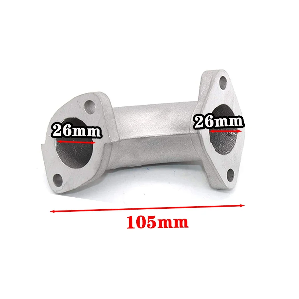 56-2 Intake Manifold Dirt Pit Bike Carburetor Rubber Mainfold Adapter Inlet Intake Pipe Kits For VM22 PZ19 YX125 Pit Dirt Bike