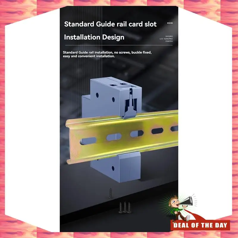 Entrega en 24 horas 5X TUYA WIFI medidor de energía montaje en carril Din voltímetro Digital amperímetro vatímetro AC 100-290V Kwh medidor de potencia remoto