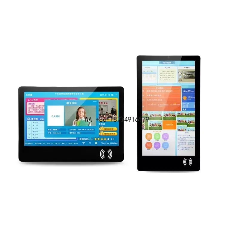 wmwmnu Digital Face Recognition Time Attendance Management System RFID Fingerprint Access Control Biometric Device for School