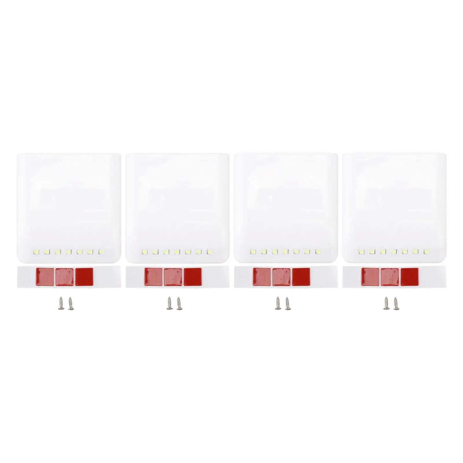 

LED Cabinet Lights 2700K Warm White Invisible 4-Pack for cupboard Lighting