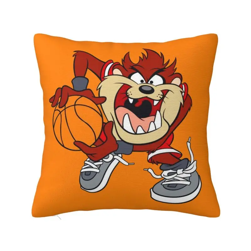 Custom Taz Tasmanians Devils Cushion Cover Home Decorative 3D Print Throw Pillow for Sofa Two Side