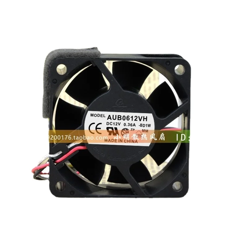 SSEA New Fan For Delta AUB0612VH 6025 12V 0.36A 4-wire PWM Temperature Control Fan Cooling Fan 60*60*25MM