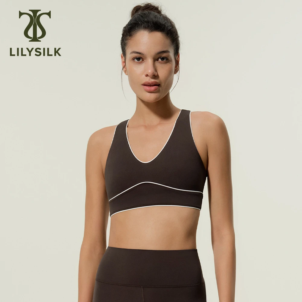 LILYSILK SilkContour Streamline Bra