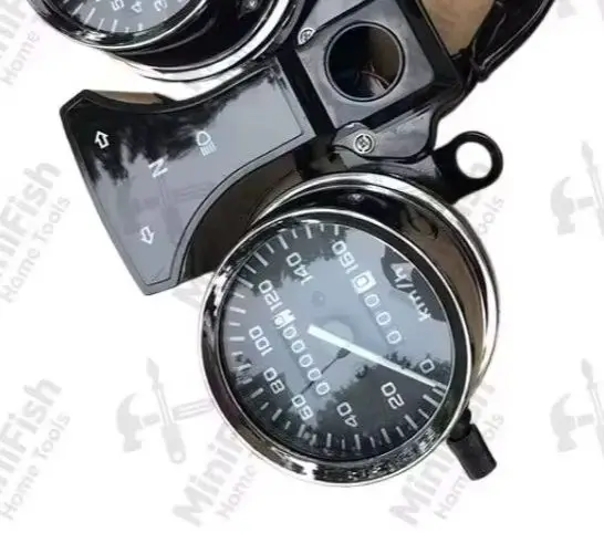 Motorcycle Instruent Tachometer Speedometer for Jialing CM125  Cables Tacho Speed Meter Clock Assembly