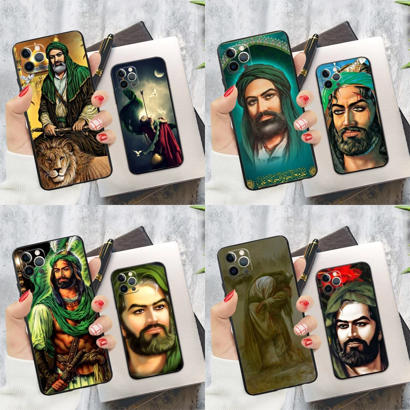 Ali Shia Imam Hussain Holy Shrine Soft Case For iPhone 16 Pro Max 13 12 Mini XS Max X XR 11 15 Pro Max 14 Plus Back Cover