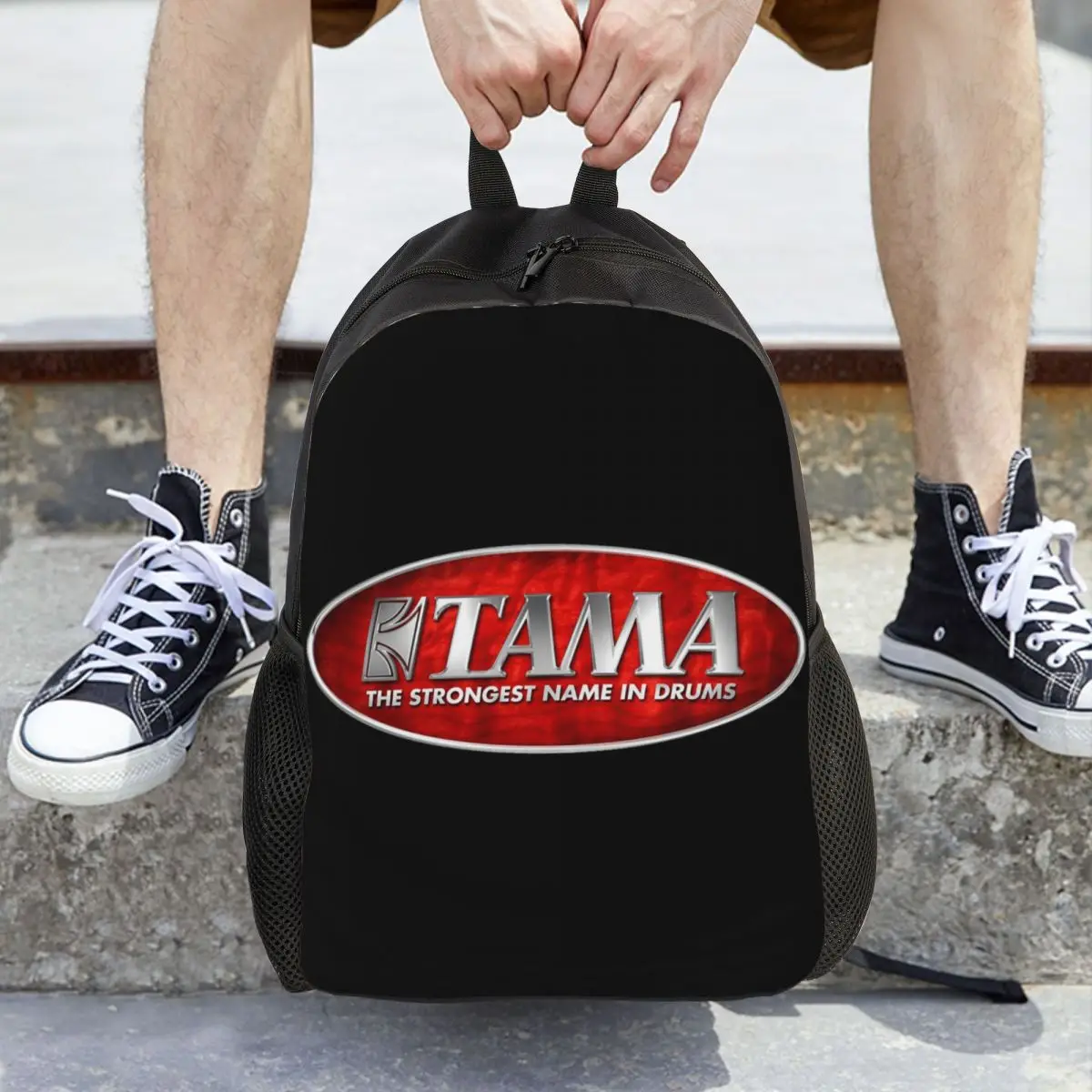 

Рюкзак с логотипом Tama Drum, Лидер продаж, рюкзак большой емкости, детская сумка для книг, школьная сумка, сумки на плечо для мужчин и женщин