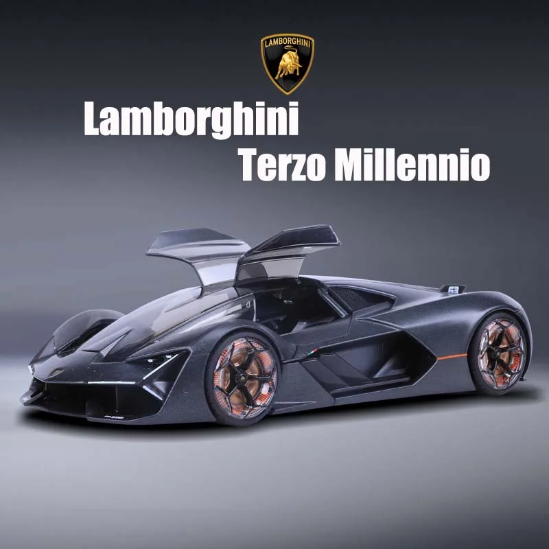 

Bburago 1:24 Lamborghini Terzo Millennio Alloy Car Model Toys Die-cast Car Model Decoration Miniature Car Collectible Gift