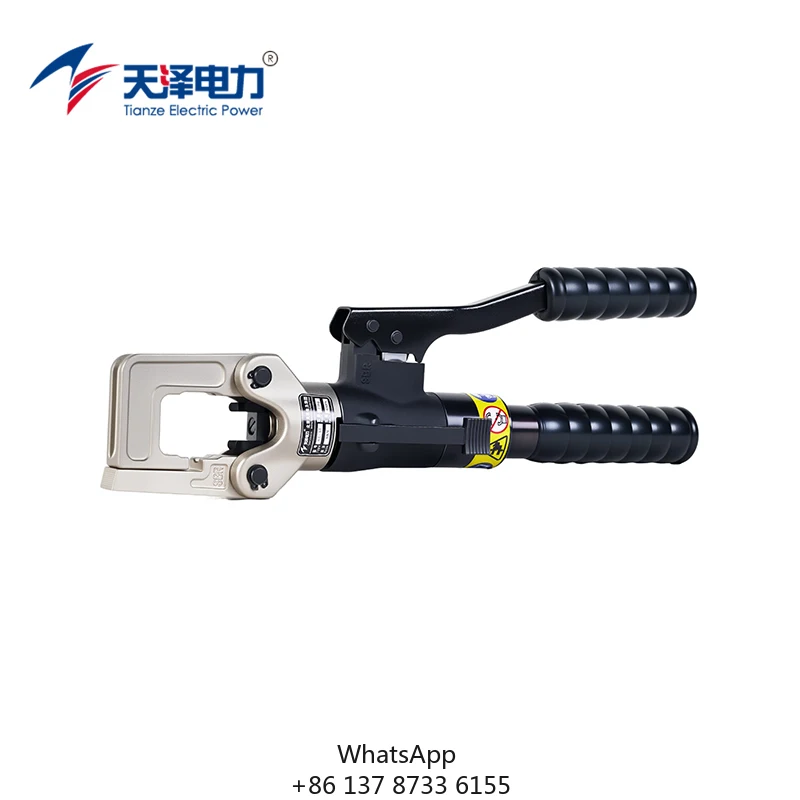

HC-50 5T Hydraulic Manual Pex Hose Crimping Tool Hand Operated 10-240mm² For Crimping Cu Al Terminals Plumbing Tool