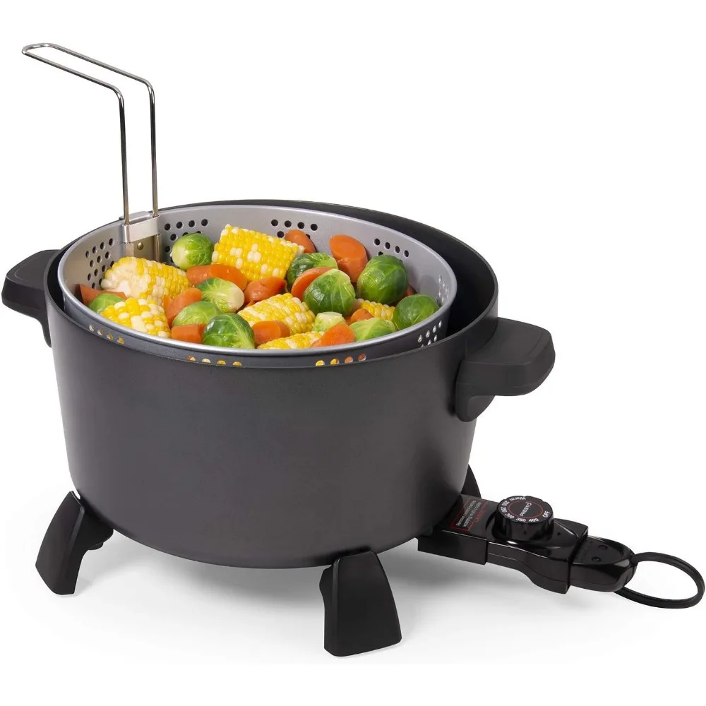 Nationale 10-Liter Keukenketel Xl Stoomboot Multi-Cooker, Zwart