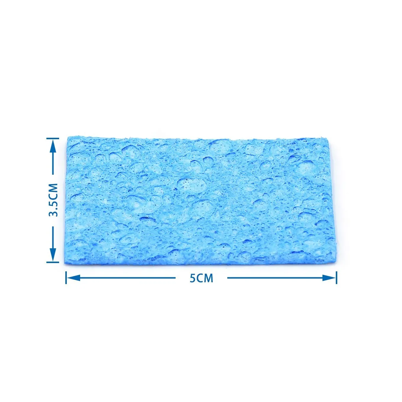 10Pcs Yellow blue Cleaning Sponge Cleaner for Enduring Electric Welding Soldering Iron