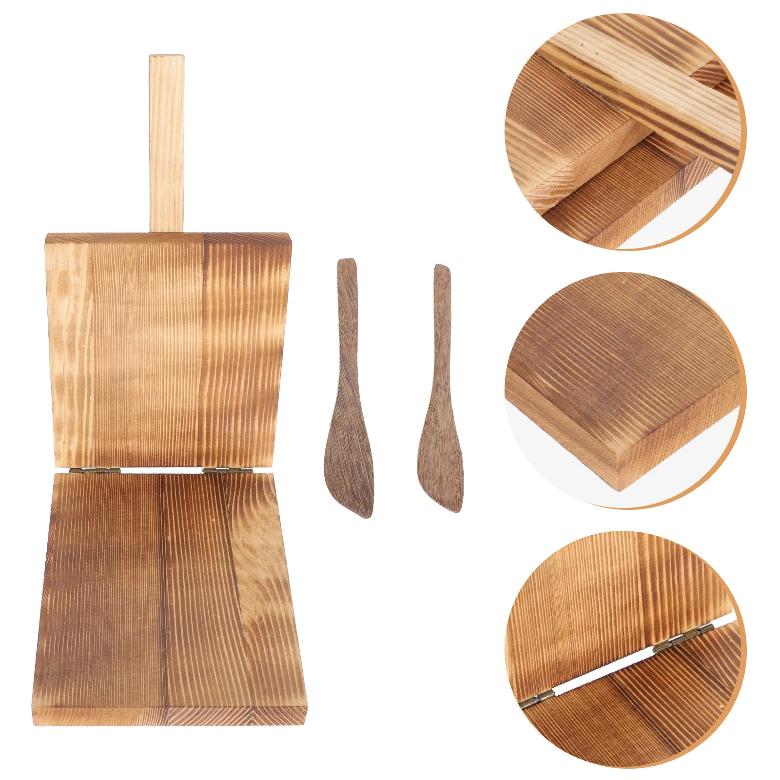 

1 комплект, пресс для теста для пельменей, деревянные инструменты для прессования, широкий диапазон применения, простой, экономичный, пресс для пельменей, инструмент для прессования теста