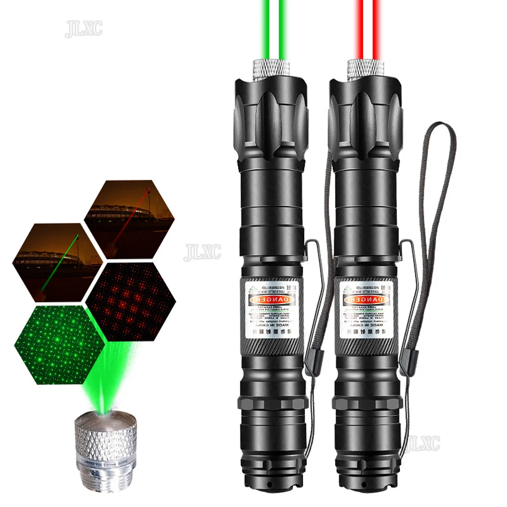 

Green Laser Pointer 5 pcs Cap Teaching Tool Pet Automatic Cat Toys Laser Focus Adjustable Lazer Pen Combination
