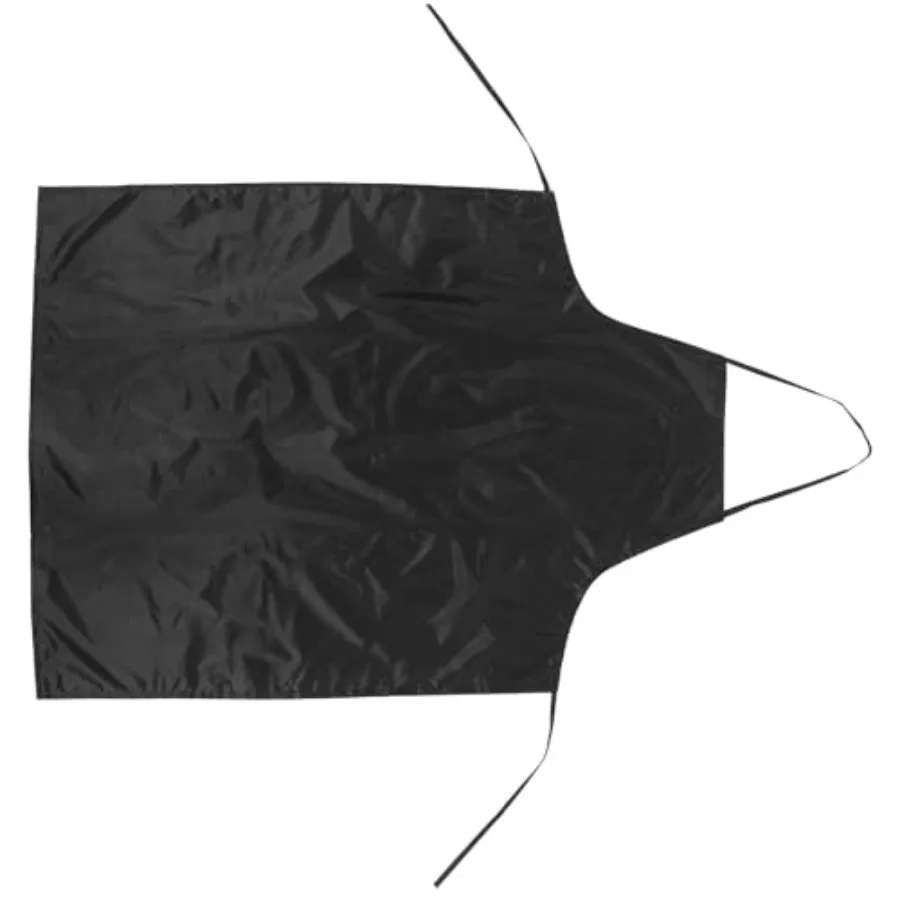 

Waterproof Kitchen Apron Large Black No Pocket Oil-proof Work Apron for Adults Household Dishwashing Cleaning with Sleeve Cover