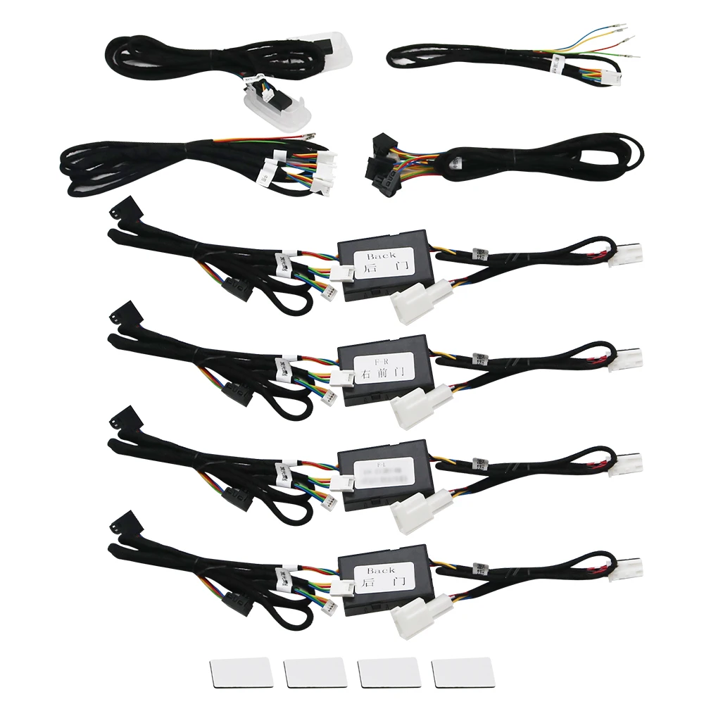 For Mercedes W205 Original car 3-color ambient light upgrade 64-color ambient light module wiring 2015 -2018 2019-2021