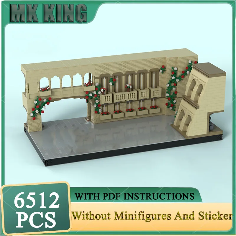Star Movie Moc Building Bricks Modular Famous Scene Diorama MOC Model Technology Blocks Christmas DIY Toy Construction Gifts